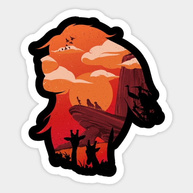 Circle Of Life Sticker by Ilustrata